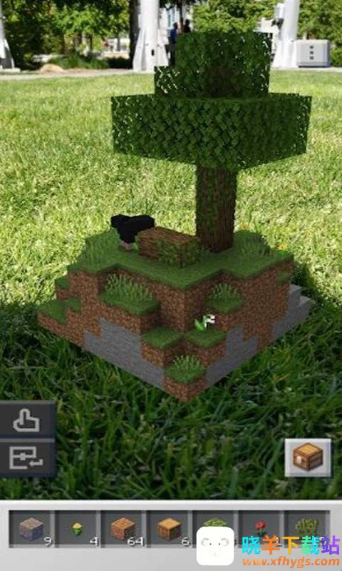 Minecraft Earth�ҵ��������(��ǿ��ʵ��Ϸ)