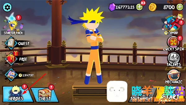 火柴人忍者大战破解版游戏内置菜单 火柴人忍者大战破解版游戏内置菜单