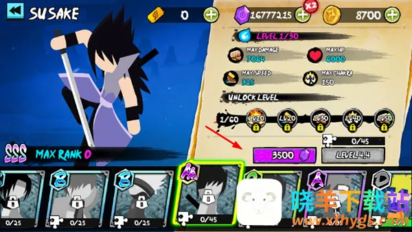 火柴人忍者大战破解版游戏内置菜单 火柴人忍者大战破解版游戏内置菜单