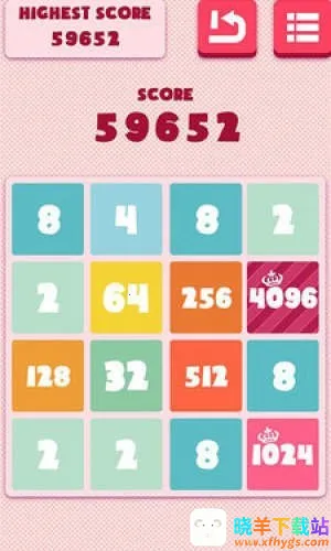 2048����(���ֺϲ���Ϸ)