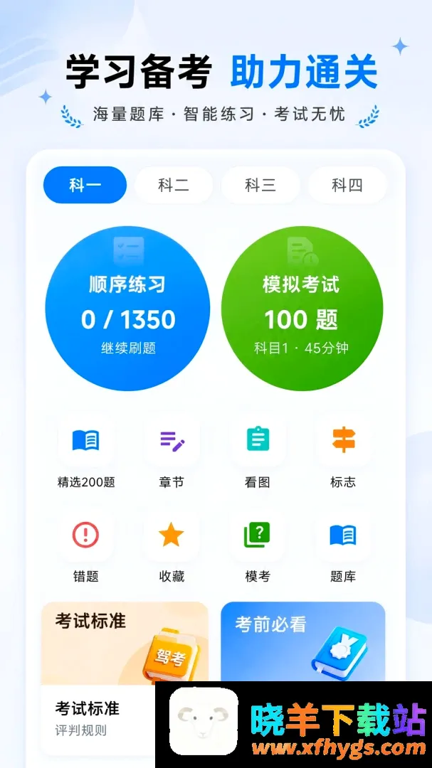 驾考科目自学题库软件 驾考科目自学题库软件